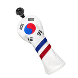 Maxbell Golf Club Head Covers Korea Flag Headcovers Durable for Woods UT