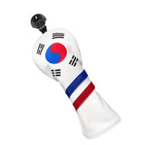 Maxbell Golf Club Head Covers Korea Flag Headcovers Durable for Woods 3 5