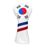 Maxbell Golf Club Head Covers Korea Flag Headcovers Durable for Woods 1