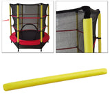 Maxbell Replacement Trampoline Pole Foam Sleeves for Trampoline Accessories 90cm Yellow