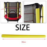 Maxbell Replacement Trampoline Pole Foam Sleeves for Trampoline Accessories 90cm Yellow