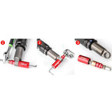 Maxbell Mountain Rear Shock Eyelet Bushing Removal Install Tool DU Disassembly Kit Black and Adapter