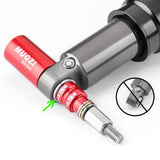 Maxbell Mountain Rear Shock Eyelet Bushing Removal Install Tool DU Disassembly Kit Red and Adapter