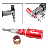 Maxbell Mountain Rear Shock Eyelet Bushing Removal Install Tool DU Disassembly Kit Red and Adapter