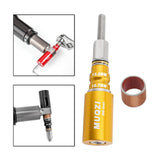 Maxbell Mountain Rear Shock Eyelet Bushing Removal Install Tool DU Disassembly Kit Gold and Adapter