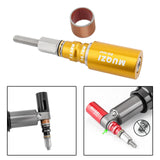 Maxbell Mountain Rear Shock Eyelet Bushing Removal Install Tool DU Disassembly Kit Gold and Adapter