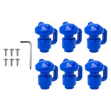 Maxbell Portable Trampoline Enclosure Pole Cover Durable Replacement Accessories Blue