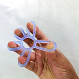 Maxbell Finger Strengthener Hand Gripper Finger Stretcher Finger Strength Trainer High Blue