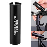 Maxbell Bike Seat Post Shim Extended Reducer Sleeve for Mountain Bike 25.4-27.2