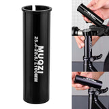 Maxbell Bike Seat Post Shim Extended Reducer Sleeve for Mountain Bike 25.4-28.6