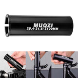 Maxbell Bike Seat Post Shim Extended Reducer Sleeve for Mountain Bike 25.4-31.6