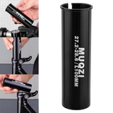 Maxbell Bike Seat Post Shim Extended Reducer Sleeve for Mountain Bike 27.2-28.6