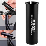 Maxbell Bike Seat Post Shim Extended Reducer Sleeve for Mountain Bike 27.2-30.4