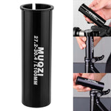 Maxbell Bike Seat Post Shim Extended Reducer Sleeve for Mountain Bike 27.2-30.4