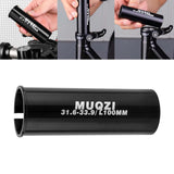 Maxbell Bike Seat Post Shim Extended Reducer Sleeve for Mountain Bike 31.6-33.9