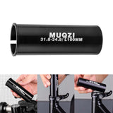 Maxbell Bike Seat Post Shim Extended Reducer Sleeve for Mountain Bike 31.8-34.9