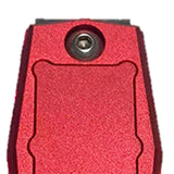Maxbell Magnetic Chalk Belt Clip Billiard Hold Chalk Case Practical Tool Red