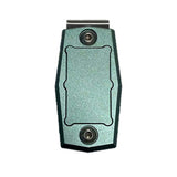 Maxbell Magnetic Chalk Belt Clip Billiard Hold Chalk Case Practical Tool Green