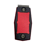 Maxbell Magnetic Chalk Belt Clip Billiard Hold Chalk Case Practical Tool Black Red