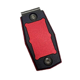 Maxbell Magnetic Chalk Belt Clip Billiard Hold Chalk Case Practical Tool Black Red
