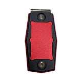 Maxbell Magnetic Chalk Belt Clip Billiard Hold Chalk Case Practical Tool Black Red