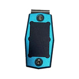 Maxbell Magnetic Chalk Belt Clip Billiard Hold Chalk Case Practical Tool Blue and BK