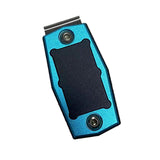 Maxbell Magnetic Chalk Belt Clip Billiard Hold Chalk Case Practical Tool Blue and BK
