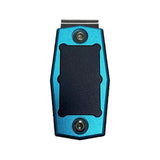 Maxbell Magnetic Chalk Belt Clip Billiard Hold Chalk Case Practical Tool Blue and BK