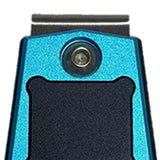 Maxbell Magnetic Chalk Belt Clip Billiard Hold Chalk Case Practical Tool Blue and BK