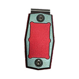 Maxbell Magnetic Chalk Belt Clip Billiard Hold Chalk Case Practical Tool Green Red