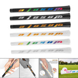 Maxbell Portable Golf Club Grip Overgrip Sleeve Golf Putter Grip Black Colorful