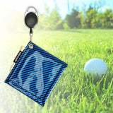 Maxbell Golf Ball Cleaning Towel Water Absorbing Durable for Golfers Athletes Blue