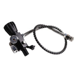 Maxbell Double Pressure Gauge Valve Regulator Refill Adapter for Diving M18