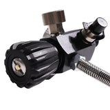 Maxbell Double Pressure Gauge Valve Regulator Refill Adapter for Diving 18UNF