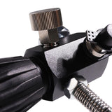 Maxbell Double Pressure Gauge Valve Regulator Refill Adapter for Diving 18UNF