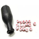Maxbell Portable Pea Tally Shaker Bottle with 16 Numbered Balls Entertainment