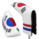 Maxbell PU Golf Putter Head Cover Training Equipment Golf Club Magnetic Closure