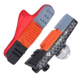 Maxbell 2x Bike Brake Pads Bicycle Brake Pads Left Right Aluminum Rubber Blocks Carbon Fiber