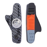 Maxbell 2x Bike Brake Pads Bicycle Brake Pads Left Right Aluminum Rubber Blocks Carbon Fiber