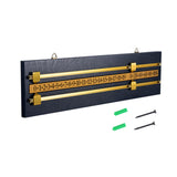 Maxbell Shuffleboard Scoreboard Snooker Billiard Score Board Accessories Black