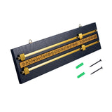 Maxbell Shuffleboard Scoreboard Snooker Billiard Score Board Accessories Black
