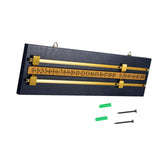 Maxbell Shuffleboard Scoreboard Snooker Billiard Score Board Accessories Black