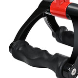 Maxbell Two D Rowing Handle Cable Attachment Back Training Gym Weight Workout Black