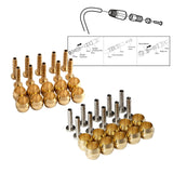 Maxbell Bicycle Hydraulic Hose Inserts Bicycle Olive Head Bicycle Oil Tube Hose BH59