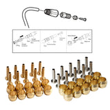 Maxbell Bicycle Hydraulic Hose Inserts Bicycle Olive Head Bicycle Oil Tube Hose BH59