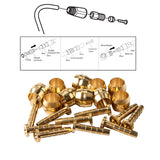 Maxbell Bicycle Hydraulic Hose Inserts Bicycle Olive Head Bicycle Oil Tube Hose BH59
