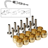 Maxbell Bicycle Hydraulic Hose Inserts Bicycle Olive Head Bicycle Oil Tube Hose BH90