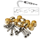 Maxbell Bicycle Hydraulic Hose Inserts Bicycle Olive Head Bicycle Oil Tube Hose BH90