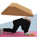 Maxbell Cork Squat Wedge Yoga Block Incline Board Lightweight for Home Gym