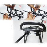 Maxbell Bicycle Rear Luggage Cargo Rack Panniers Aluminum Alloy 25kg for Road Bike